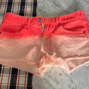 Missimo supply co. Size 9. Pink Jean shorts
